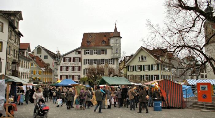 Weihnachtsmarkt am Gallusplatz