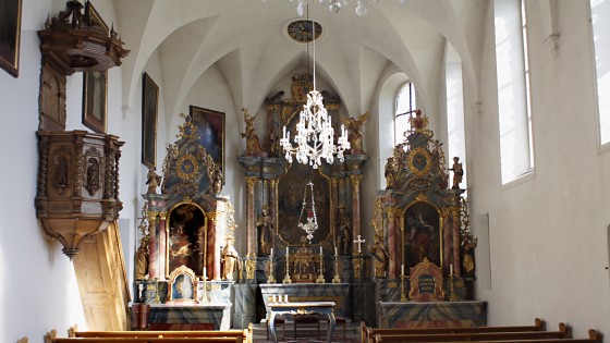 chapel interieur view