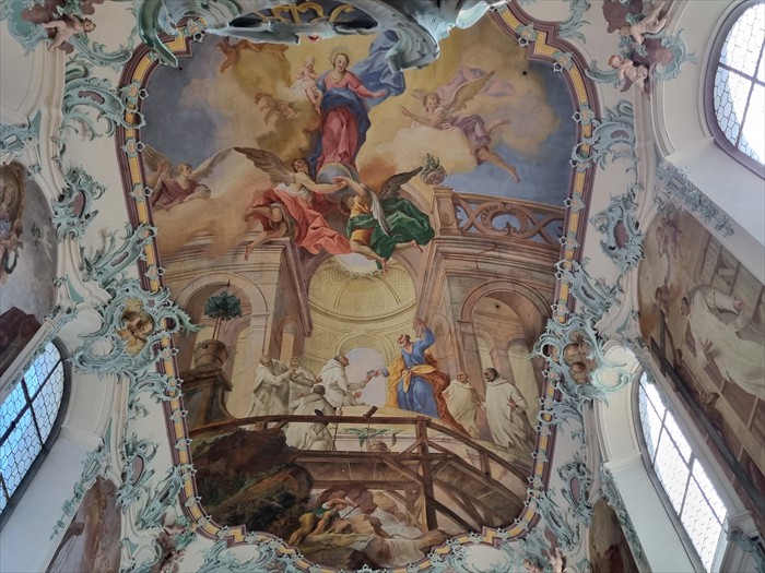 Ceiling fresco
