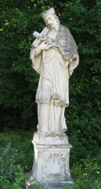 Johannes Nepomuk Statue in Baden bei Wien