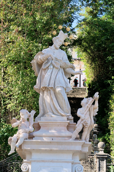 Nepomuk Statue Oberndorf, Salzburg
