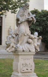 Johannes Nepomuk Statue, Apostelgasse, 1030 Wien