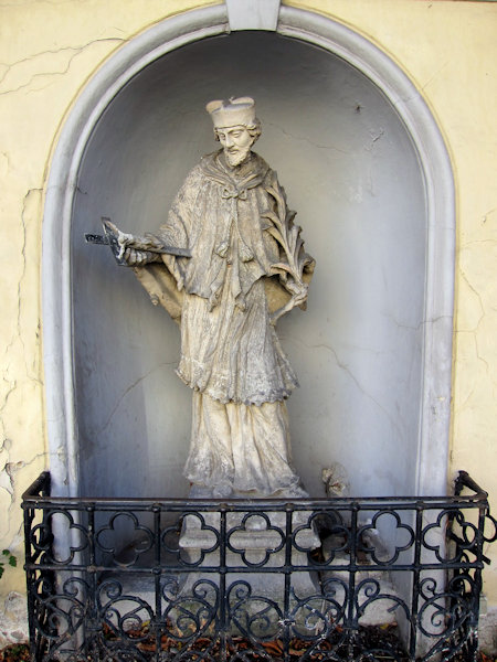 Johannes Nepomuk Statue, Rennweg, Wien