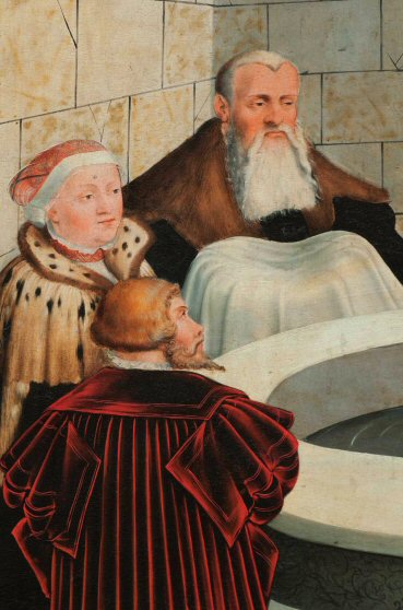 Lucas and Barbara, wife of Cranach