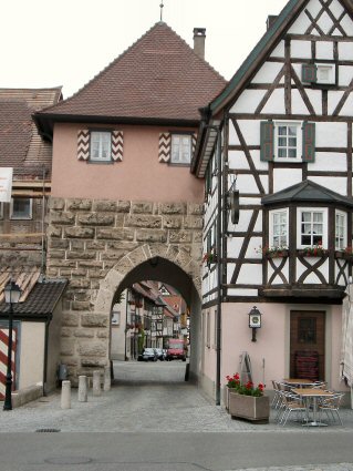 Porte de la ville de Mühlheim