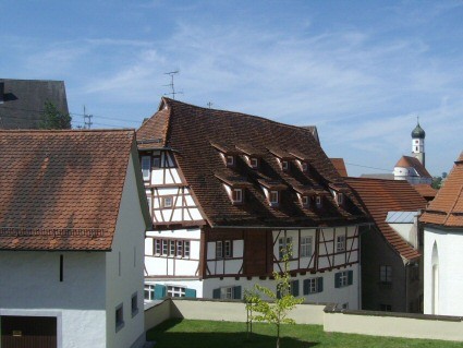 Schräges Haus in Ehingen