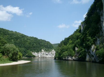 Percée du Danube à Weltenburg