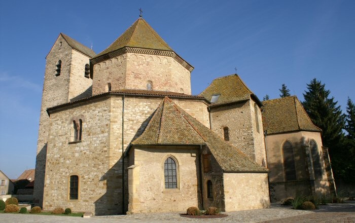 Romanesque church Ottmarsheim