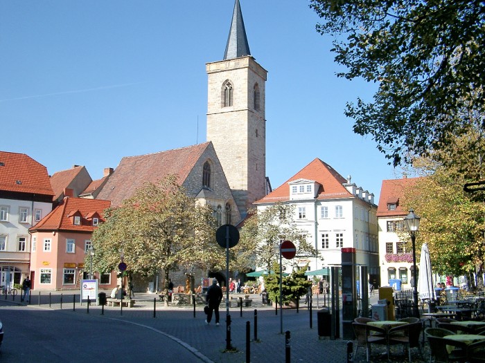 Wenigemarkt mit Ägidienkirche