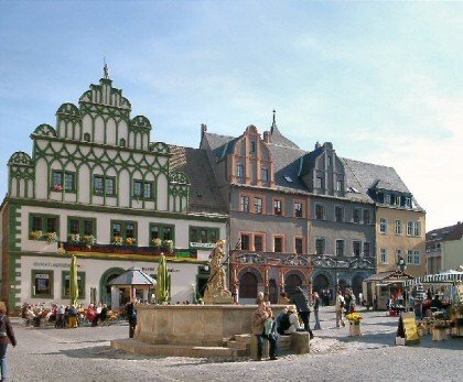 Weimar, Town Hall Square