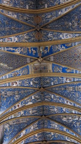 Gewölbefresken in der Kathedrale Sainte-Cécile in Albi
