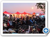 Mopeds and night market