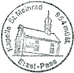 Pilgrim stamp: Etzelpass