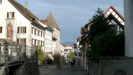 Chemin du château de Rapperswil