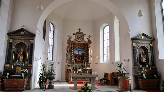church Walde, interior view