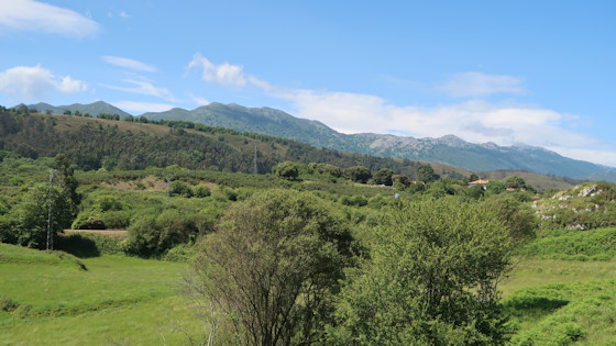View of the Pico de Europe
