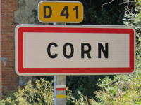 sign: Corn