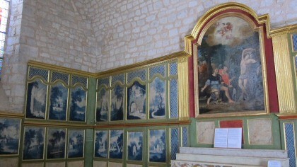 Gemälde in Seitenkapelle