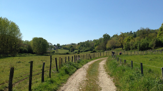 Route entre La Frette et Saint-Hilaire-de-la-Côte