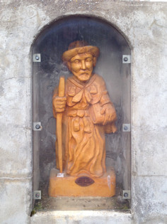 St. James statue in Assieu