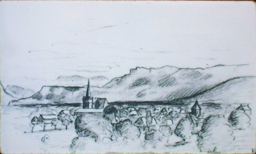 drawing by Bonnard