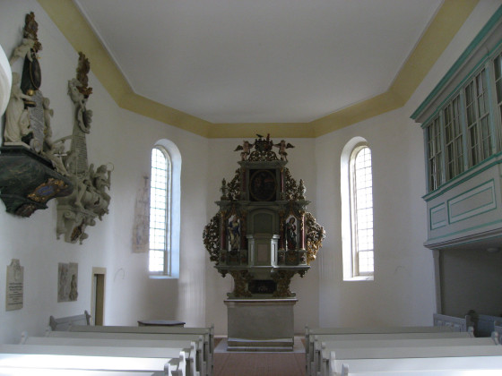 church, interior view