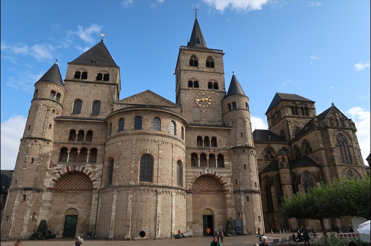 La cathédrale de Trèves et l'église Liebfrauen