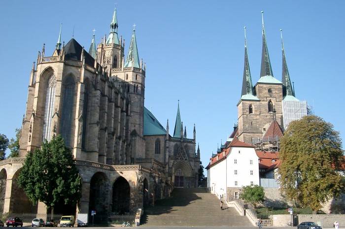 Marien Dom und Severi Kirche in Erfurt