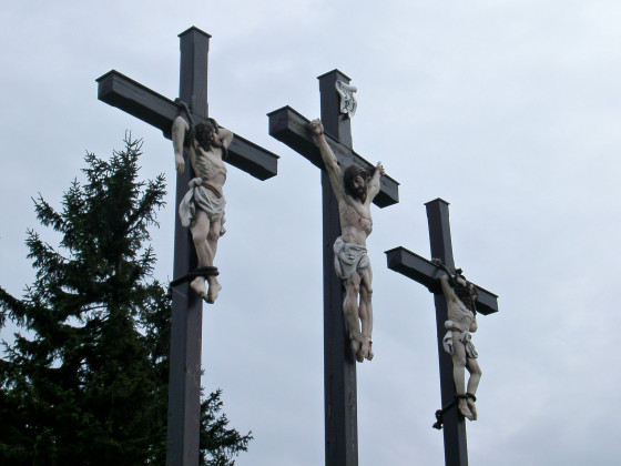 die Kreuze am Kreuzberg