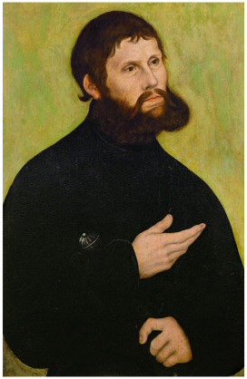 M.Luther from L.Cranach