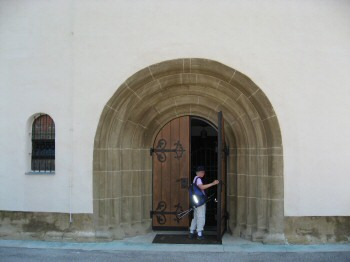 portail roman de Sieghartskirchen
