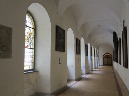 cloister, Abbey Lambach
