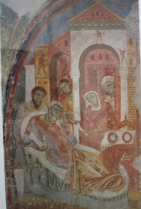 romanesque frescoes, Stift Lambach
