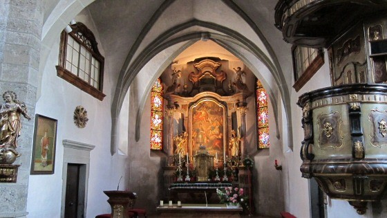 Sankt Ulrich, Vöcklabruck, interior view