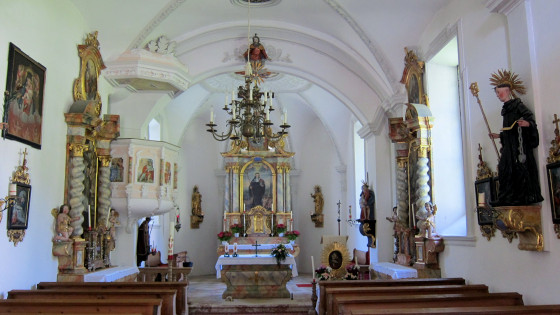 Intérieur de St. Gertraudi