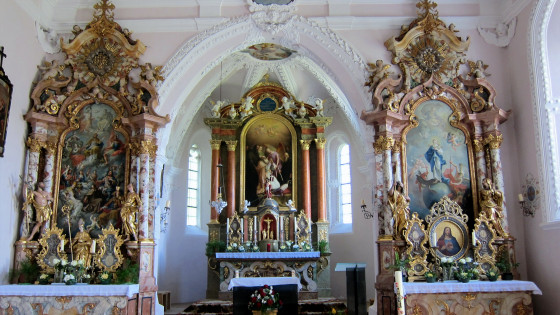 Altar Sankt Martin im Gnadenwald