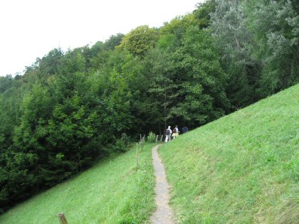 Chemin de Saint-Jacques de Merlingen au château de Rallingen
