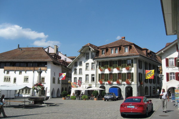 town hall square Thun