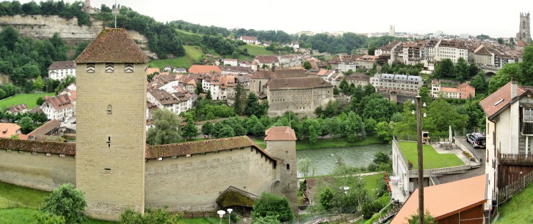 city walls Fribourg