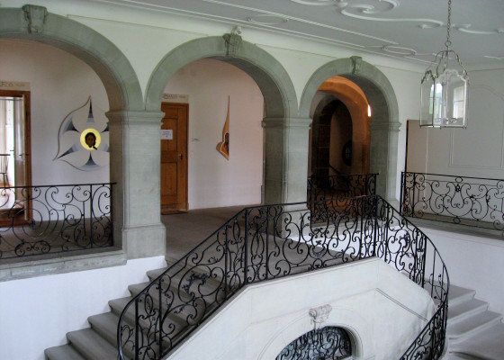 Staircase in Hauterive Monastery