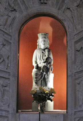 romanische Madonna in Romont