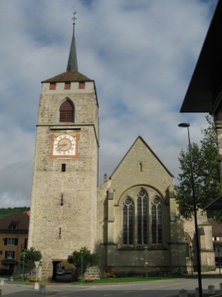 Kirche Moudon