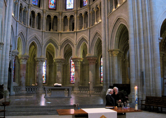 Chœur de la cathédrale de Lausanne