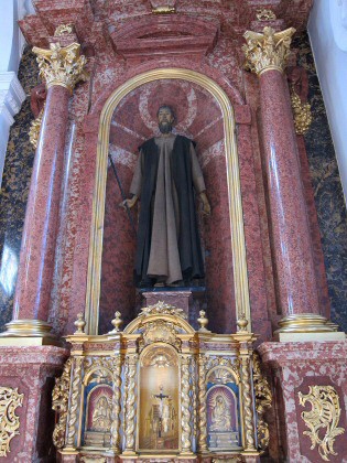 Frère Nicolas à l'église des Jésuites de Lucerne