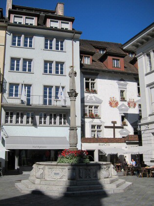 place des Franciscains Lucerne