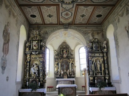 chapel Buholz, interior