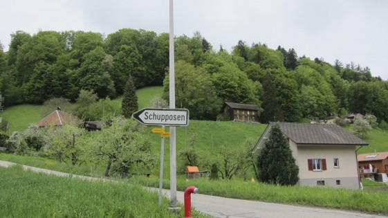sign post Schupposen