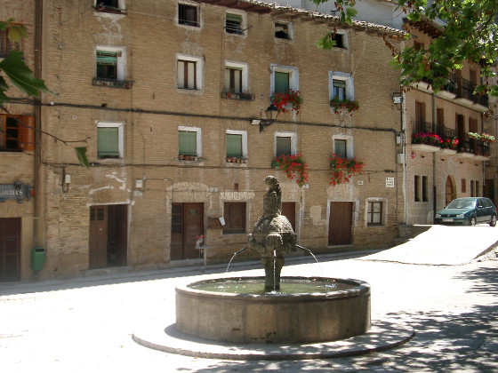 Square with Renaissance fountain