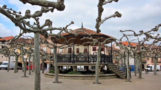 Belorado main square
