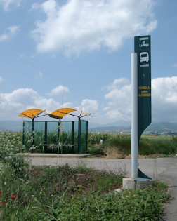 Station de bus Torricella sobre Alesandro